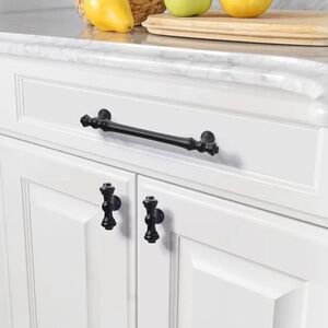 10 Pack 5 Inch128mm Matte Black Kitchen Cabinet Handles Cabinet Pulls Kitchen ..